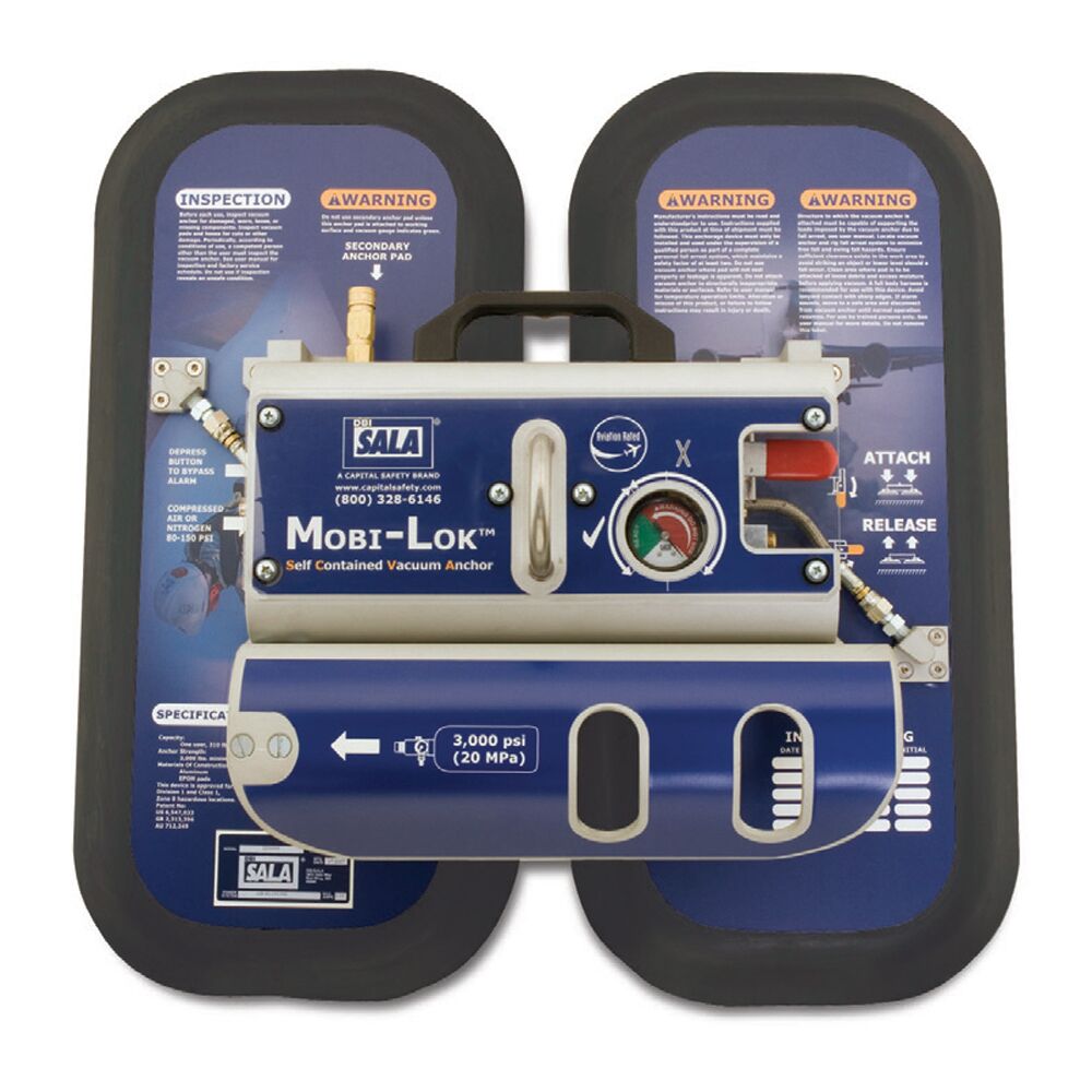 3M DBI-SALA® Mobi- Lok™ Vacuum Anchor with Air Bottle Attachment