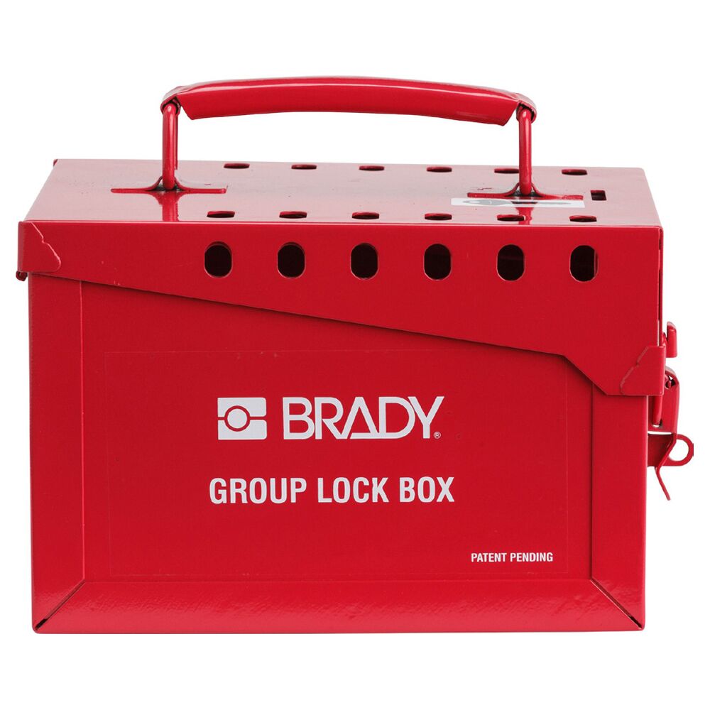Brady Portable Metal Group Lockout Boxes