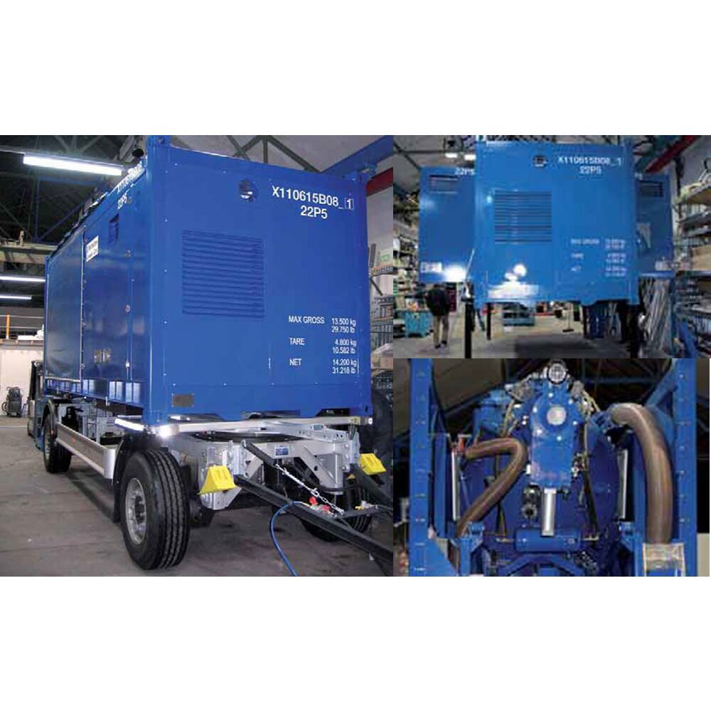 Mobile vacuum unit Type